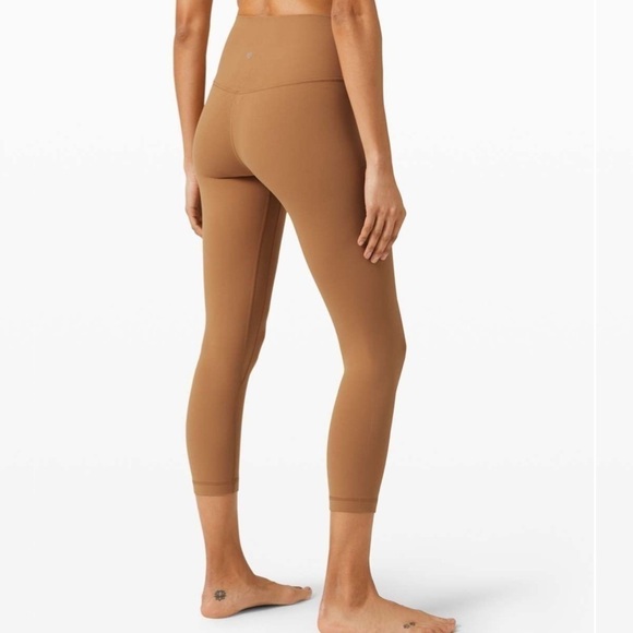 Lululemon Align Crop *21" Saddle Brown - Picture 4 of 11